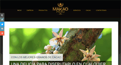 Desktop Screenshot of makaoperu.com